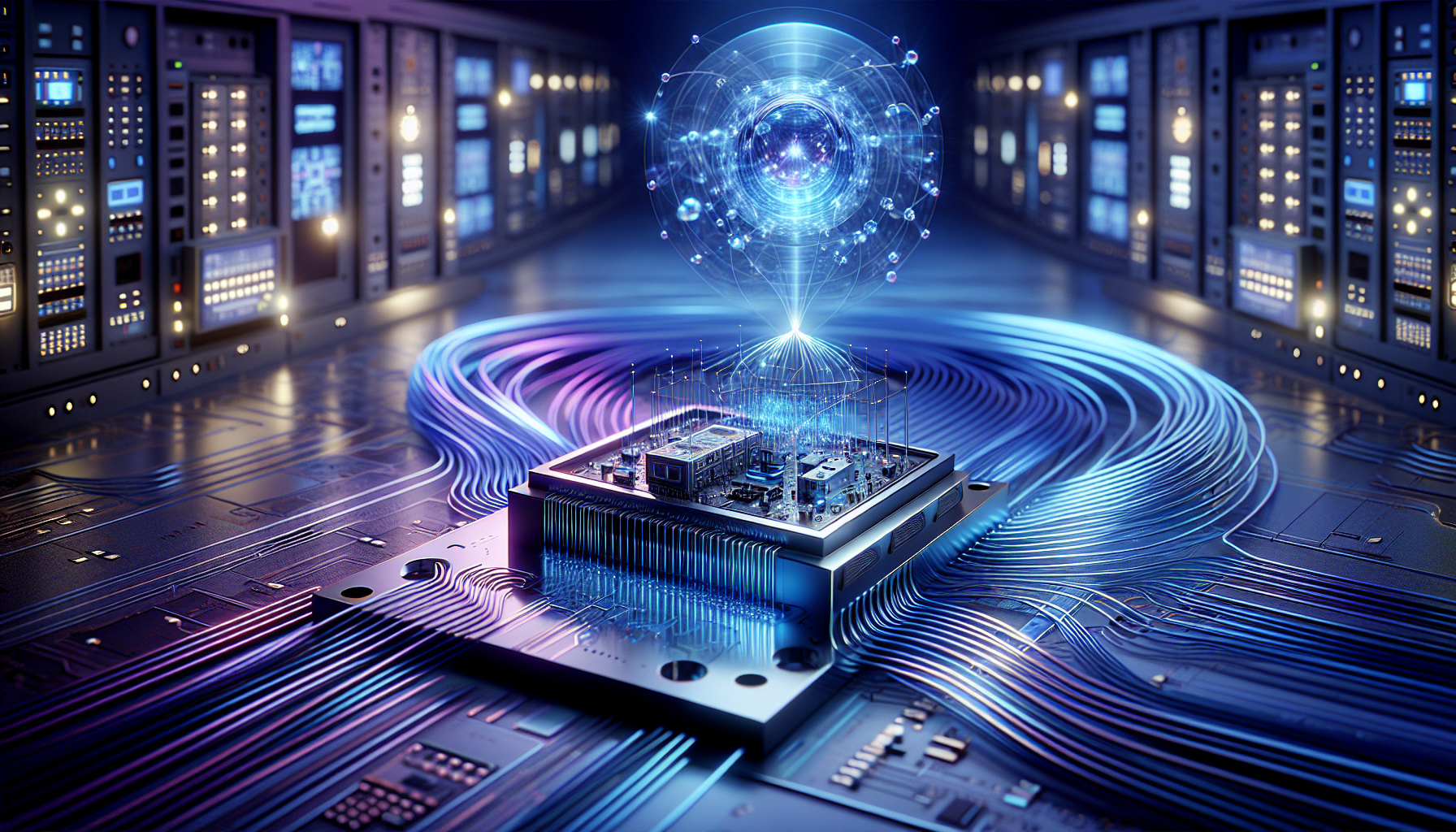 Illustration for Quantum Transistor: Ultra-Precise Quantum Transistor Boosts Quantum Computer Reliability