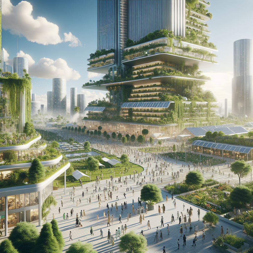 AI-generated image for climate resilience