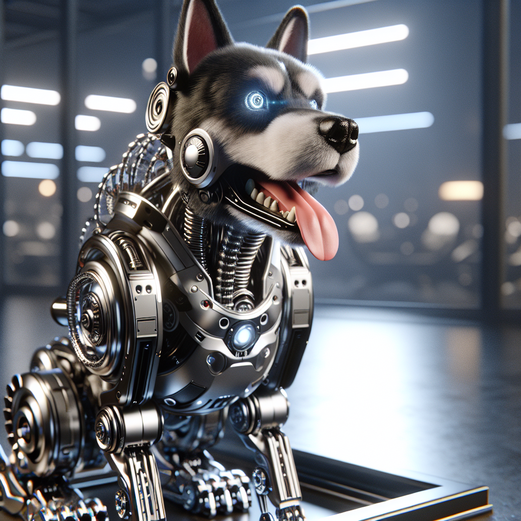 AI-generated image for robodog