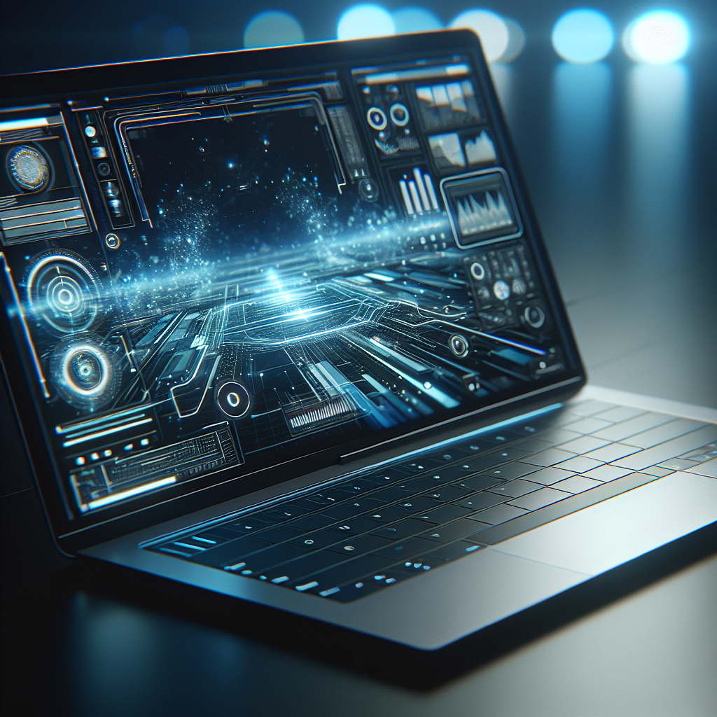 AI-generated image for laptop