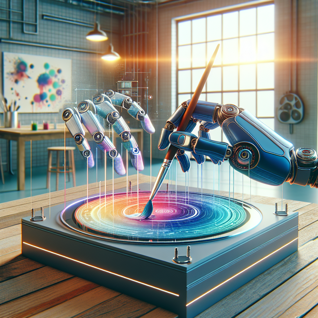 AI-generated image for paint format