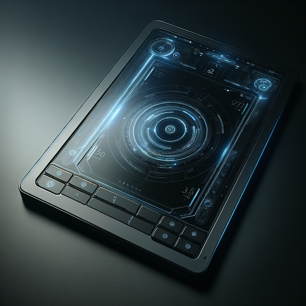 AI-generated image for touchpad