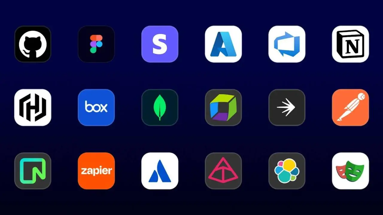MCP Registry Screenshot - Showing curated list of servers.