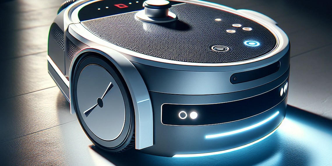 AI-generated image for robot vacuum