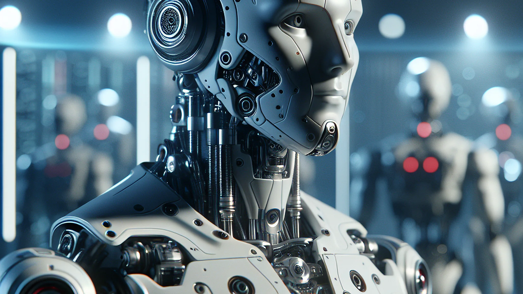 AI-generated image for humanoid robots