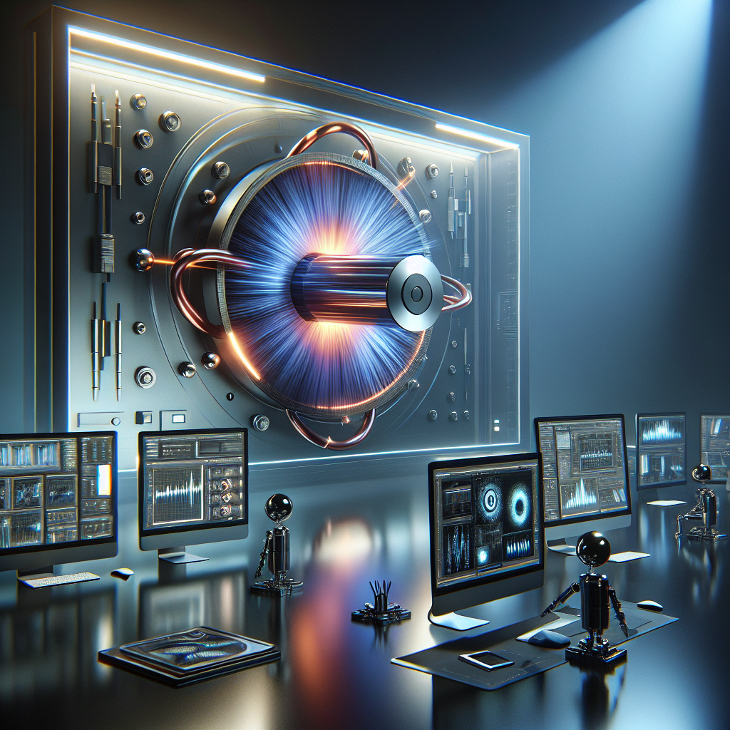 AI-generated image for magnetic jamming