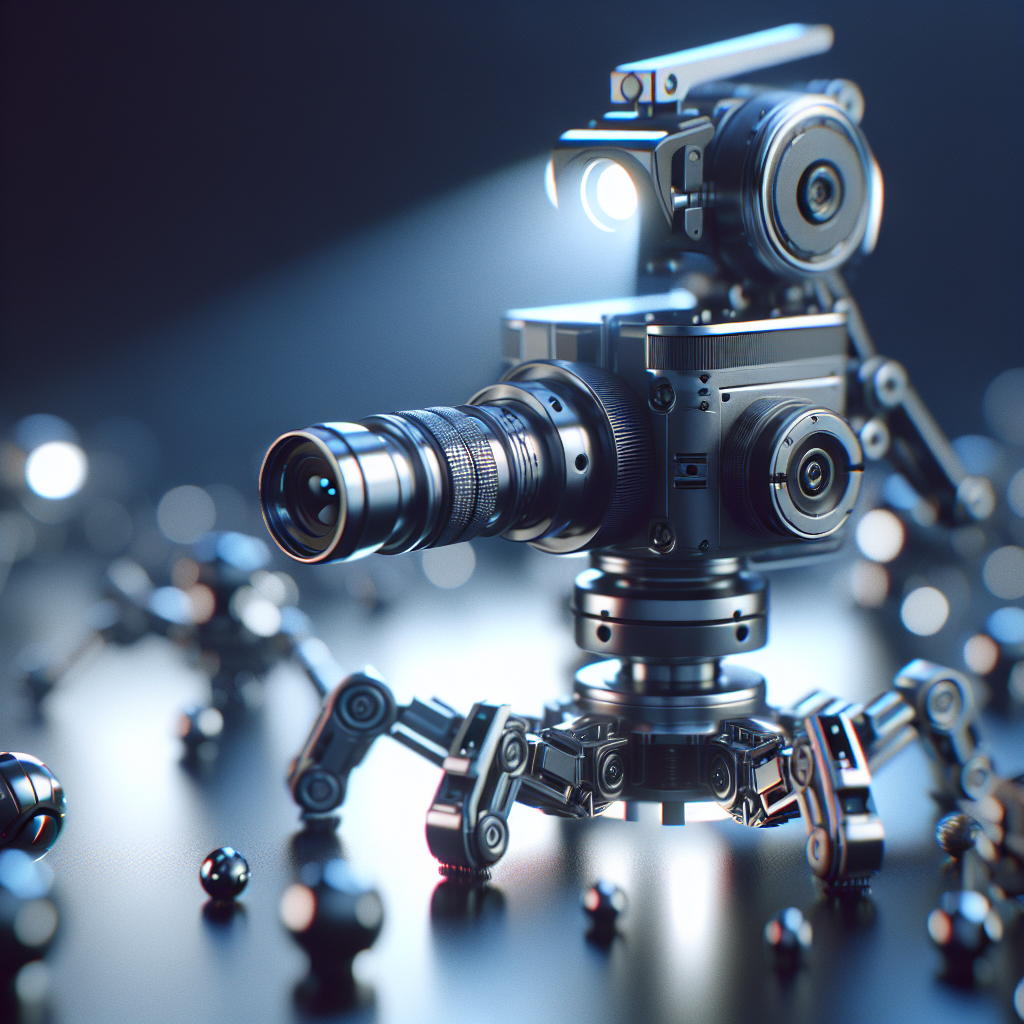 AI-generated image for microrobots