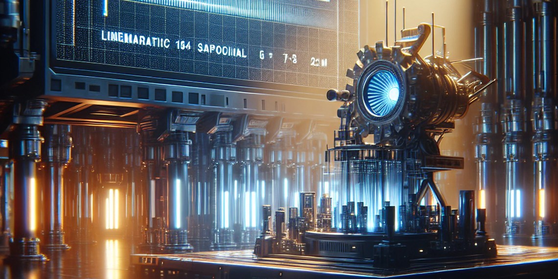 AI-generated image for LLM sampling efficiency