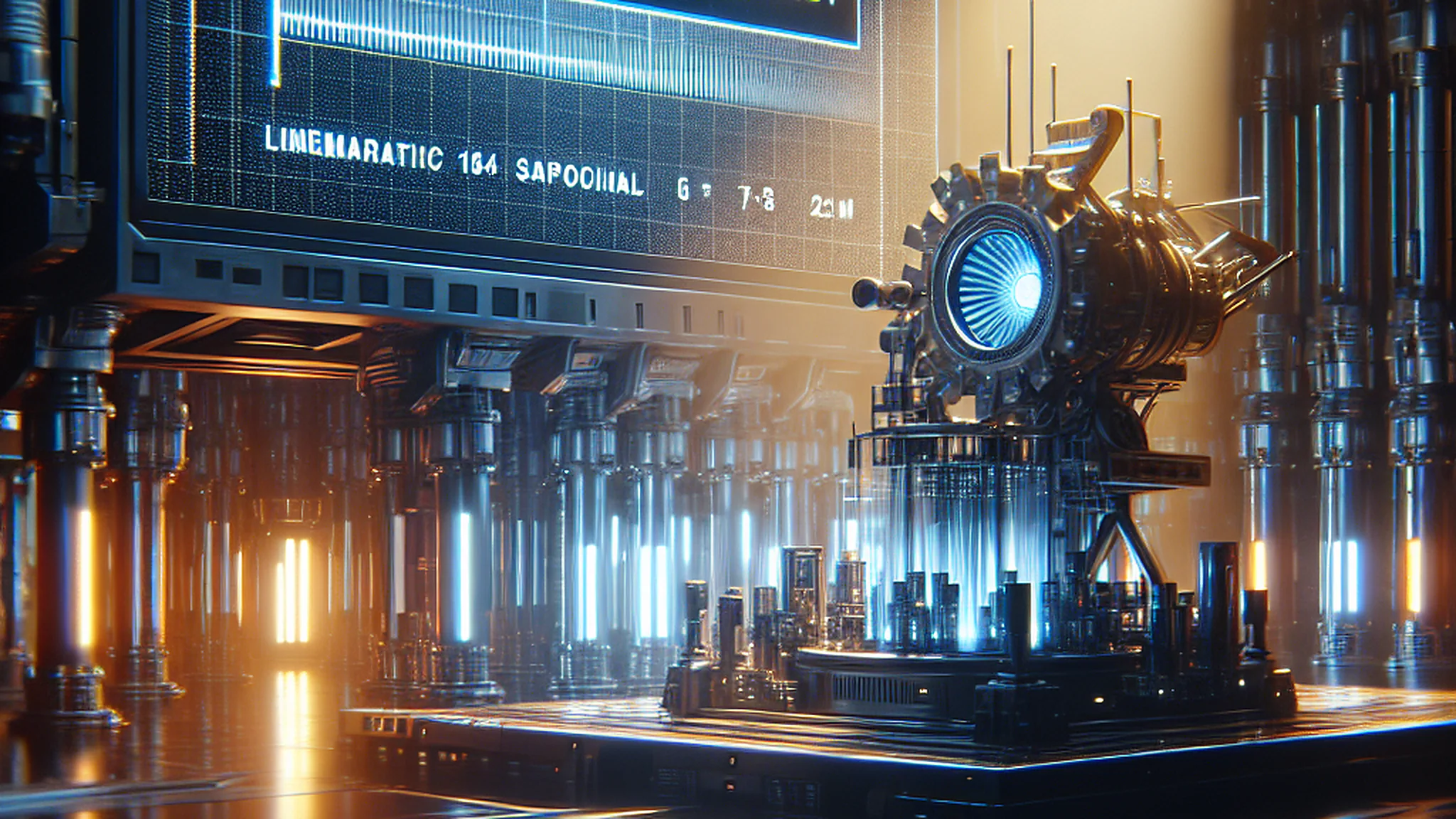 AI-generated image for LLM sampling efficiency