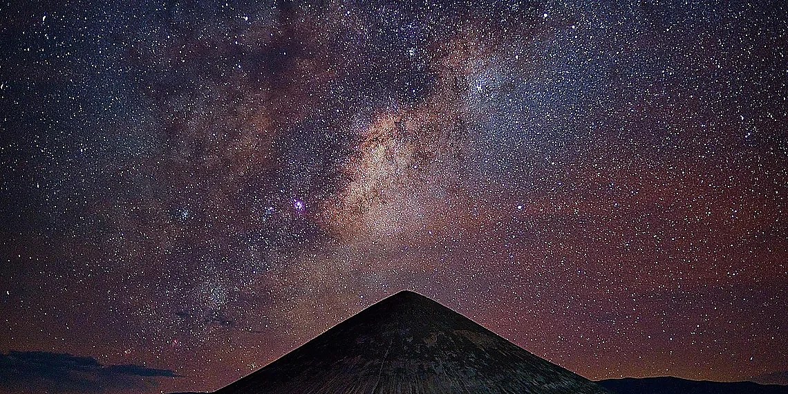 Black Hole Rebirth: Cosmic Volcano Awakens